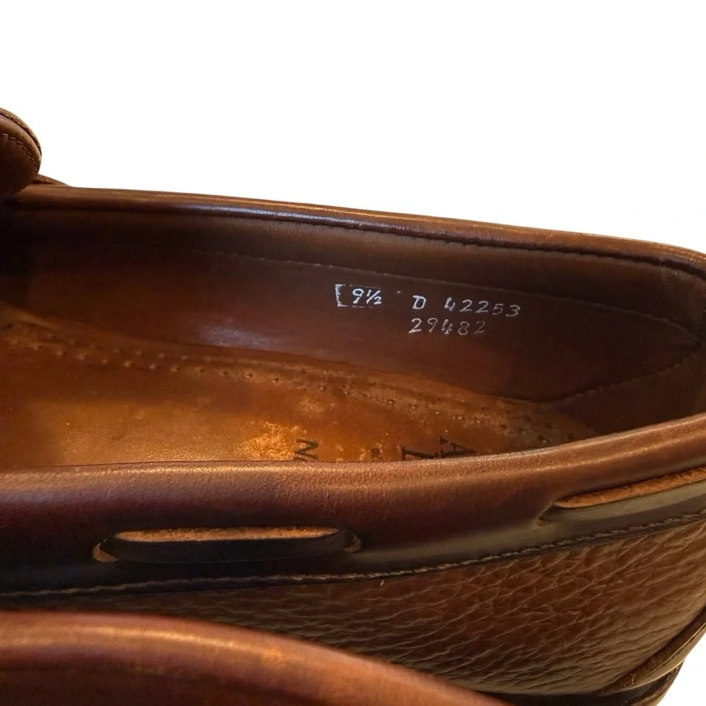 Allen Edmonds Dark Brown Leather‎ Tassel Loafers